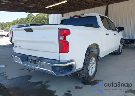 2021 Chevrolet Silverado 1500 2Wd Short Bed Wt из США, поврежденный, VIN 1GCPWAEF8MZ192446